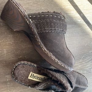 Björndal lined clogs 7